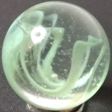 Vintage Vitro Horseshoe Caged Cat s Eye Shooter Marble .88 NEAR MINT 925.057