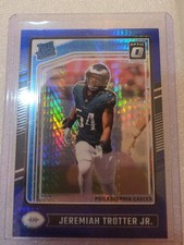 2024 Panini Donruss Optic Rated Rookie Jeremiah Trotter Jr. #250 Blue Prizm