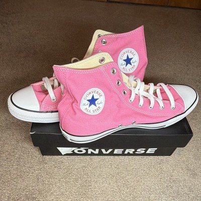Converse Chuck Taylor All Star High Top Pink/White Canvas Lace Up M9006