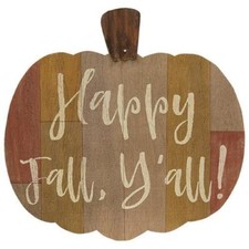 Wood Pumpkin Sign Fall Harvest Thanksgiving Hanging Wall Decoration Home Decor