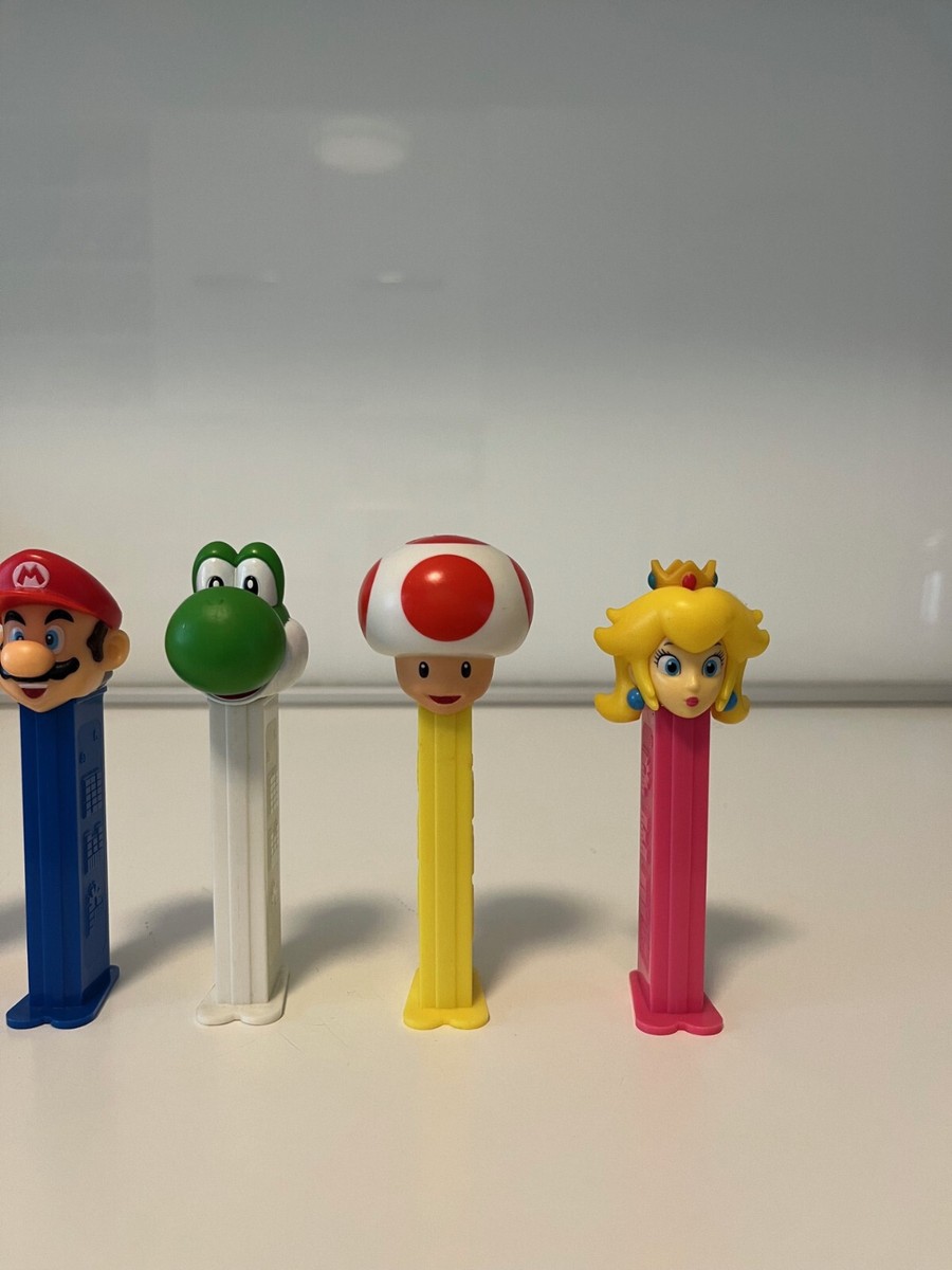 PEZ Nintendo Super Mario Bros Set of 5 Mario Tod Donkey Kong Yoshi Princess Peac View 4