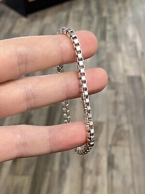 Tiffany & Co. Venetian Link Chain Bracelet 925 Sterling Tiffany & Co. Venetian Link Chain Bracelet 925 Sterling
