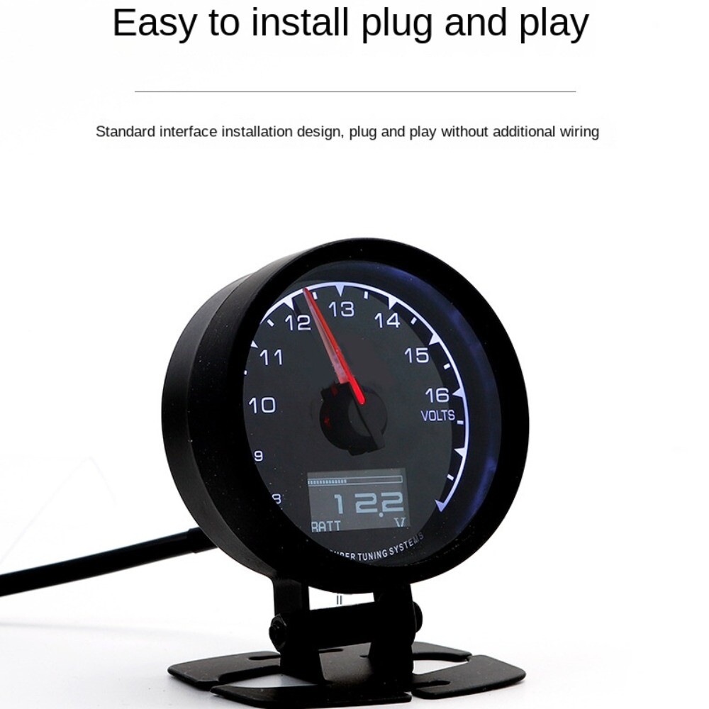 62mm 2.5 Inch Racing Meter 7 Color Air Fuel Ratio Gauge Turbo Boost