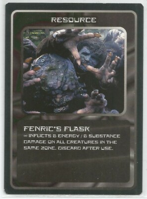 Doctor Who MMG CCG - ''Fenric's Flask'' Resource Card