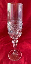 Vintage Single Excelsior Champagne Flute by Godinger Crystal 8.5" -Discontinued