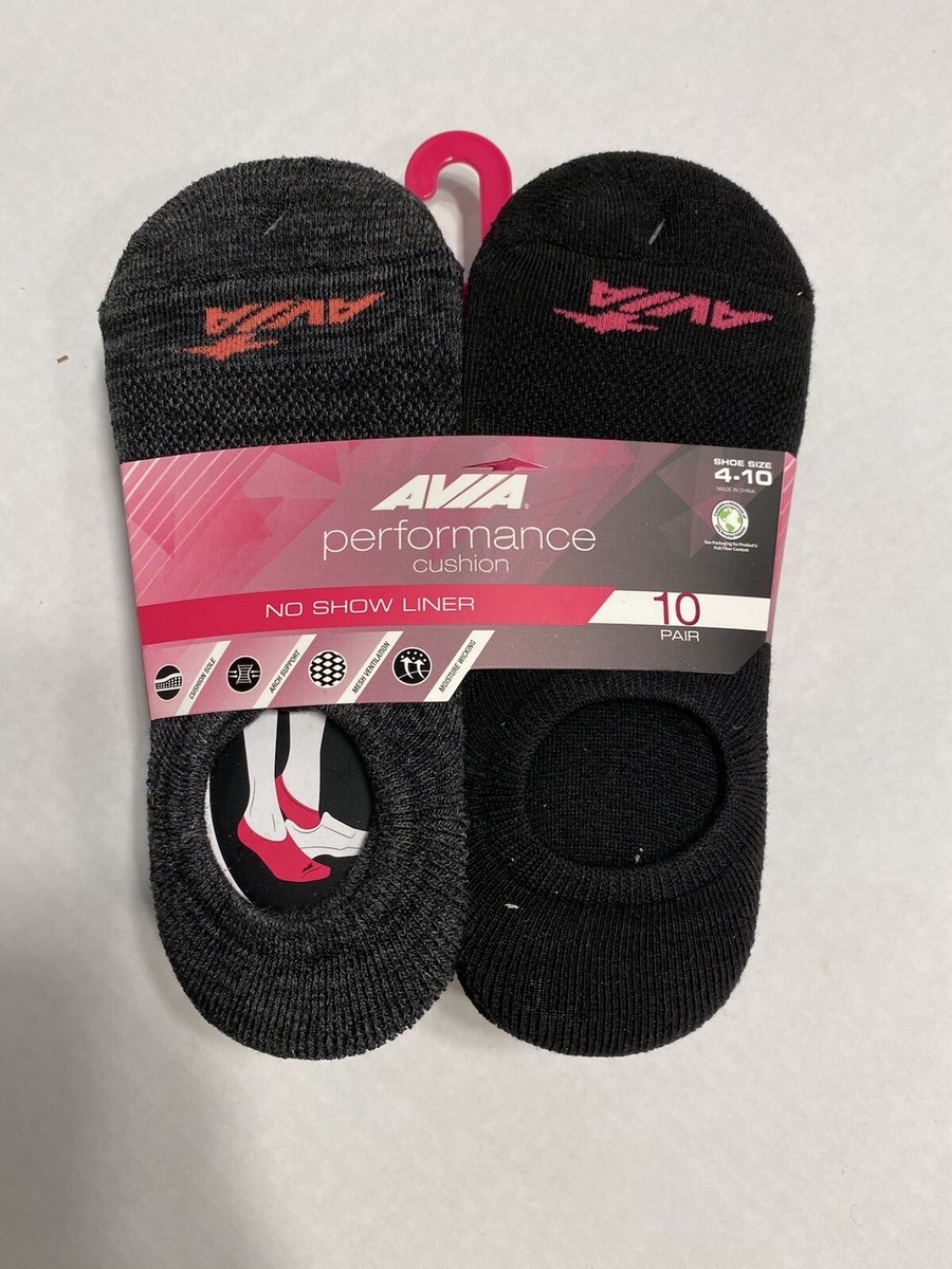 Avia Cushioned Liner Socks Avia Women's Performance Cushioned No