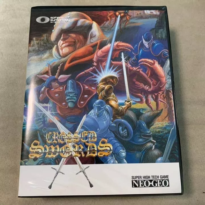 NG NEO GEO AES CROSSED SWORDS NTSC RARE NEW SEALED