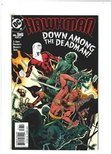 Hawkman #36 NM- 9.2 DC Comics 2005 Deadman & Hawkgirl app.