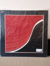 A1 ART OF JAPANESE FABRIC ON MAT BOARD CUSTOM 32  x 32  LIQUIDATION SALE