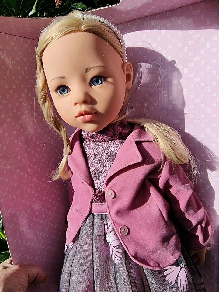 Götz Künstlerpuppe Puppe Sophia 50 cm blond Happy Kidz aus 2020 OVP neu, Doll 02 - Bild 2 von 4