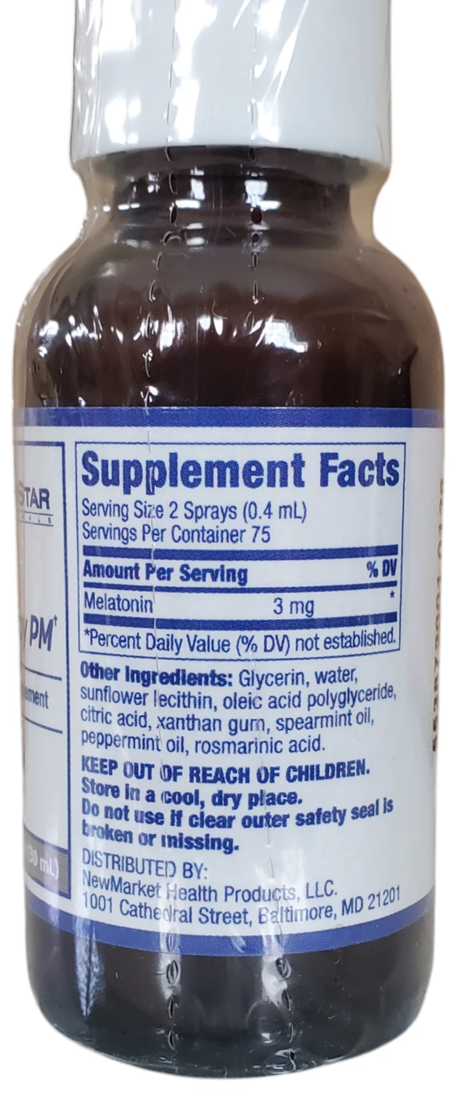 EZZZ SPRAY PM SLEEP SUPPORT NorthStar Nutritionals FAST Melatonin Insomnia Ezz - Picture 2 of 3