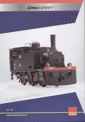 LIMA EXPERT 2017 catalogue The dream continues ... HO 1:87 Hornby Hobby IT D E aa