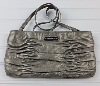 Michael Kors Webster Convertible Clutch Shoulder Bag Pleated