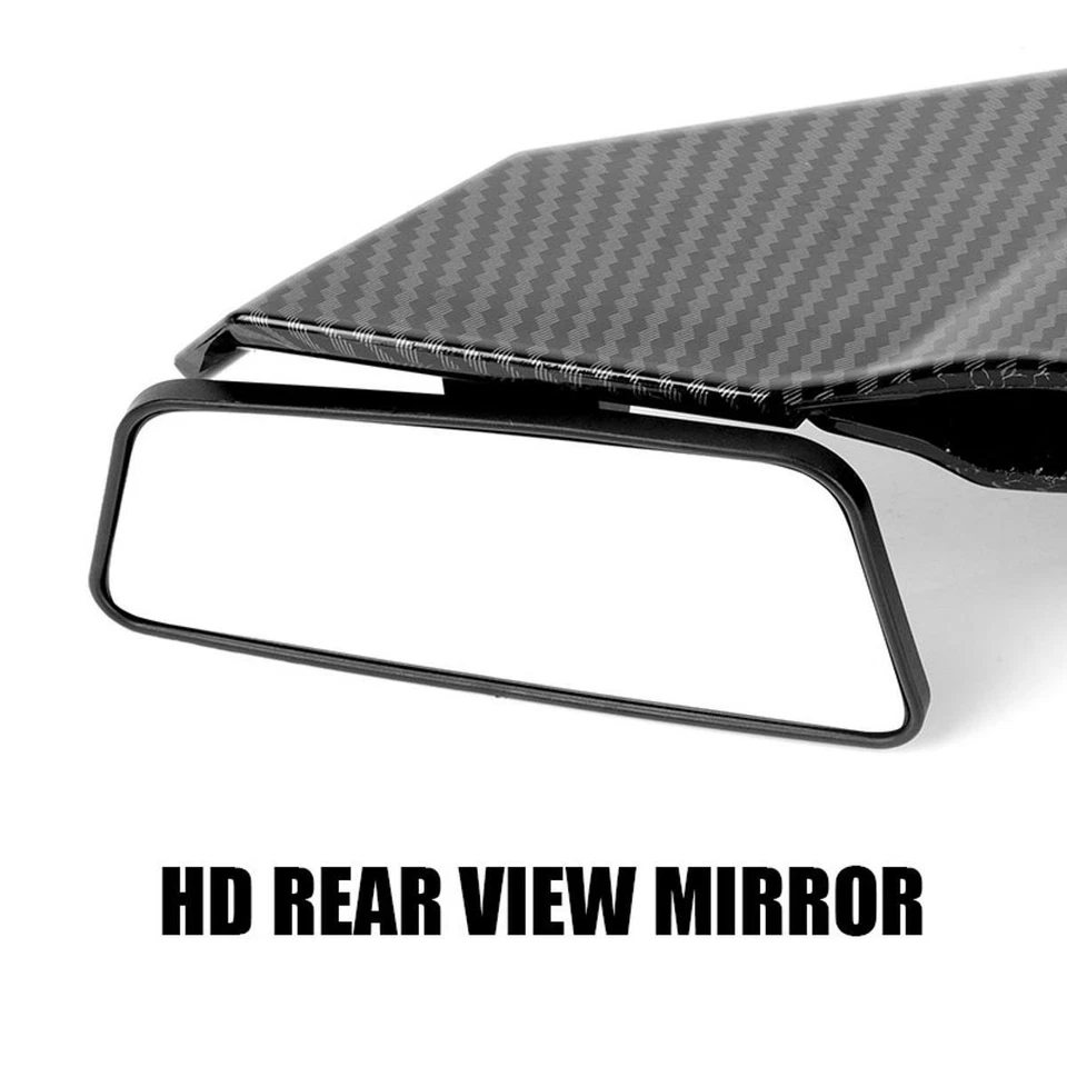 Espejos retrovisores laterales de ala de viento para motocicleta para Kawasaki NINJA ZX6R ZX9R ZX10R Foto 4 de 4