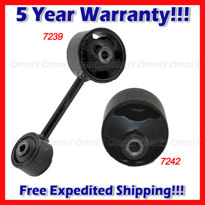 A666 For 1997-2001 Toyota Camry 3.0L Rear, Torque Mount Set 2PCS for Auto Trans