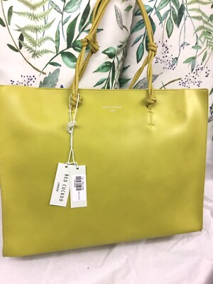 ROTE KUCKUCK XXL GELB/LIMETTENGRÜNE SCHULTERTASCHE ATEMBERAUBENDE QUALITÄT TASCHE ZU EINEM WOW P