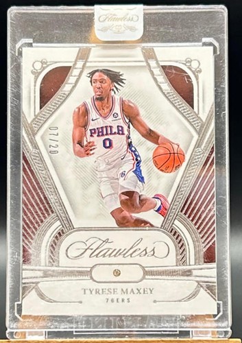 Carte Panini Phoenix 2023-24 Tyrese Maxey – Shooting Stars Case Hit SSP – 76ers NBA