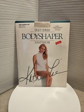 Kathie Lee Collection Vtg Size Small/ Medium Ivory Body Shaper Pantyhose Sheer