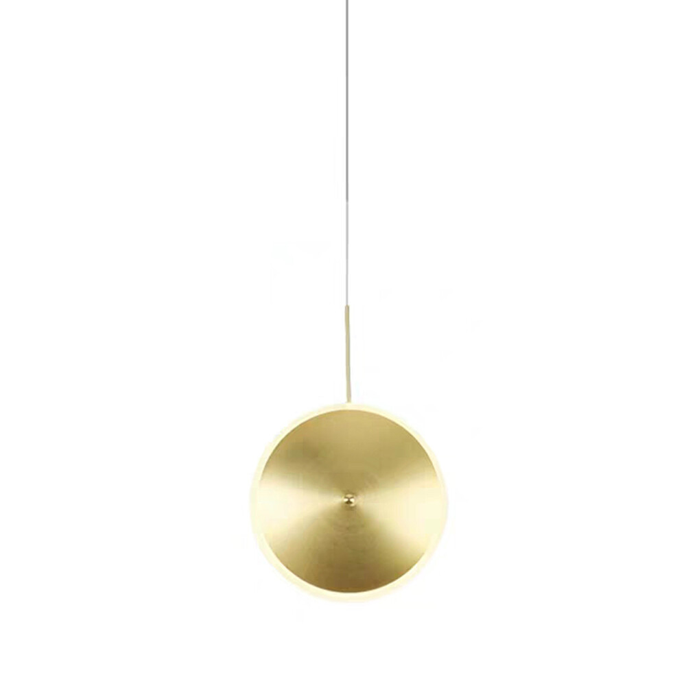 LED Ceiling Lamp Modern Bronze Ceiling Light Adjustable Pendant Light Warm Light