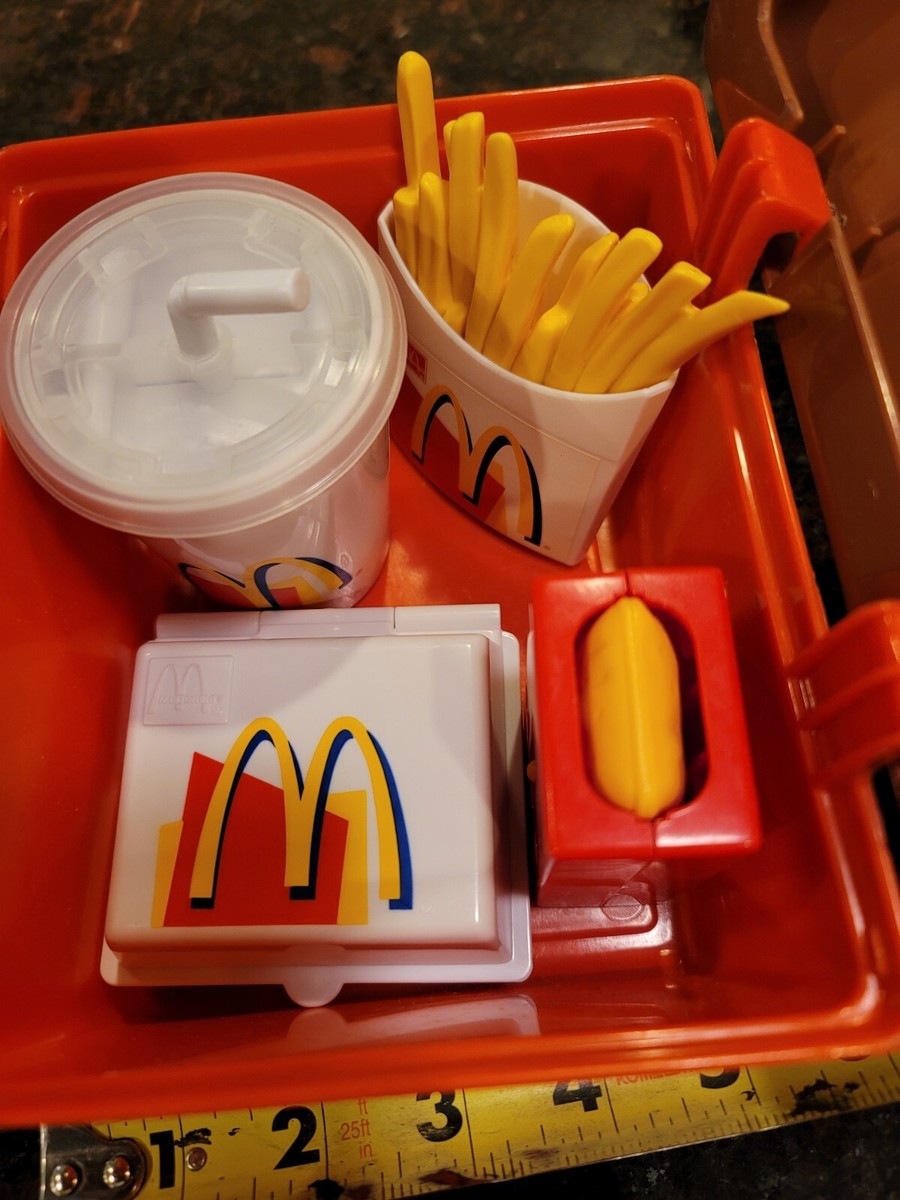 Playskool Vintage 1974 McDonalds Happy Meal Lunch Box Carry Along