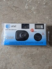 VINTAGE SINGLE USE DISPOSABLE CAMERA  AT T Risk Management Claims Camera