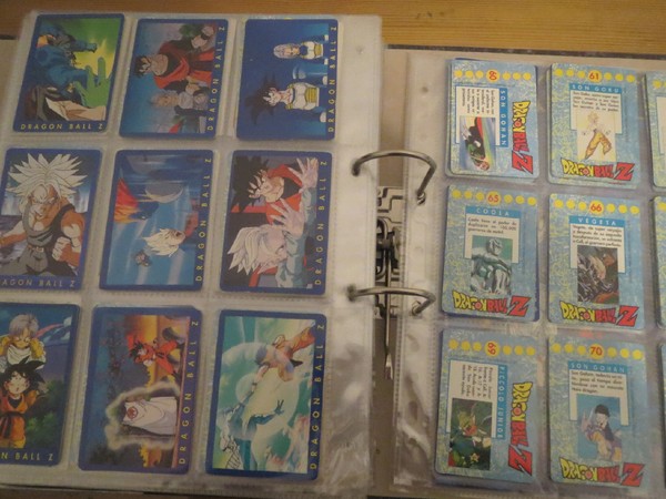 CROMOS DRAGON BALL Z COLLECTION SERIE 1 AZUL PANINI VENTA POR UNIDAD