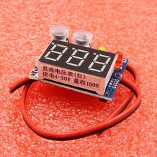 DC 0-99.9V RED LED Panel Meter Digital Display Voltmeter A3GS