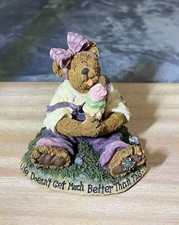 Boyds Bear Bearstone BJ McScoop Brain Freeze Ice Cream Figurine 2277909