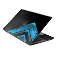 Skin Decal Wrap for MacBook Pro 13" Retina Touch Black Blue Sharp Design Edge