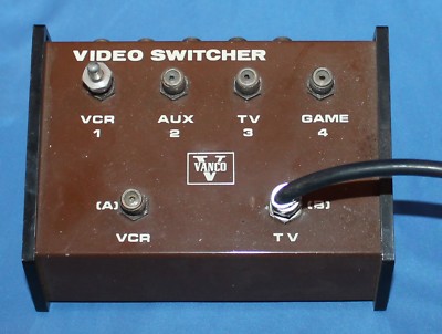 Vintage Vanco VCS-1 Video Switcher