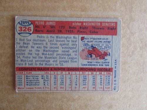 1957 TOPPS BASEBALL CARD SINGLES COMPLETE YOUR SET U-PICK #240-406 UPDATED 11/13 - Picture 133 of 270