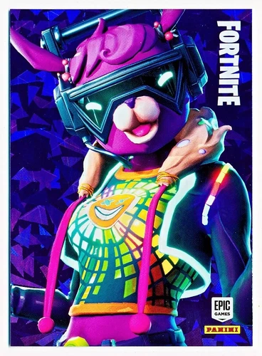 2020 Panini Fortnite Series 2 DJ Bop Cracked Ice USA Print #173