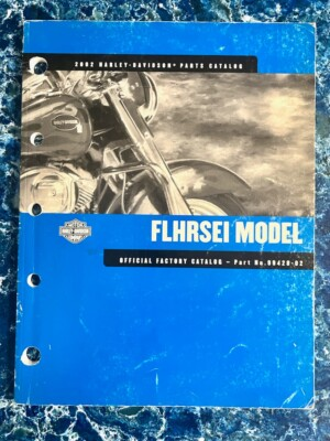 #ad Harley Davidson 2002 FLHRSEI Screaming Eagle Road King Parts Catalog 99428 02 $15.95