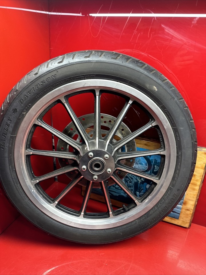 19” harley front 13 spoke mag wheel cast fxr dyna sportster 3/4