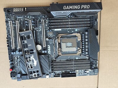 FOR MSI X99A GAMING PRO CARBON LGA2011-3 DDR4*8 128GB ATX Motherboard Test OK