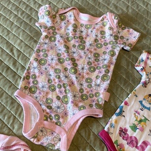 Disney Baby One Piece Girls Set Of 5 . Size 9months - Picture 4 of 7