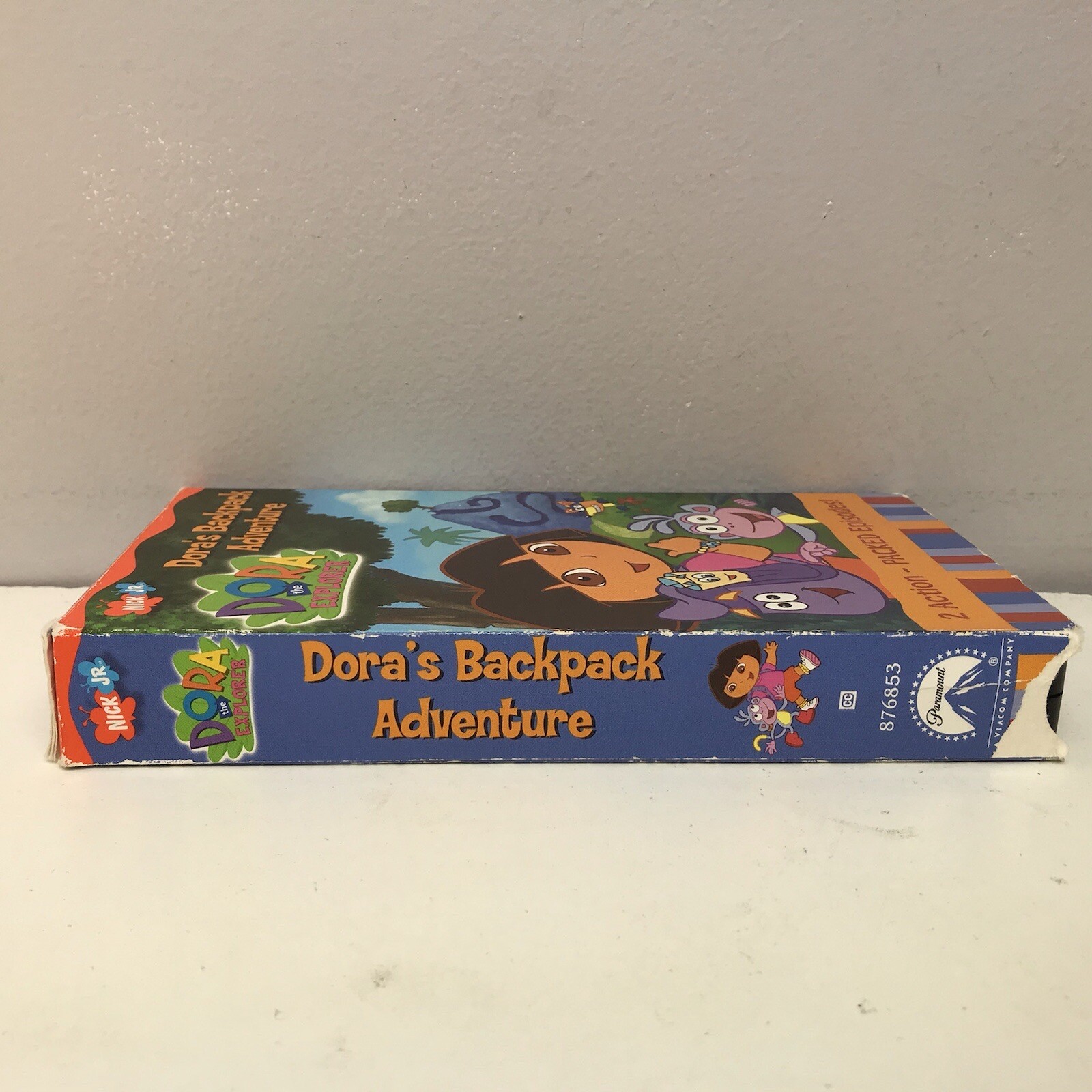 Nick Jr Dora the Explorer Backpack Adventure VHS Video Tape BUY 2 GET 1