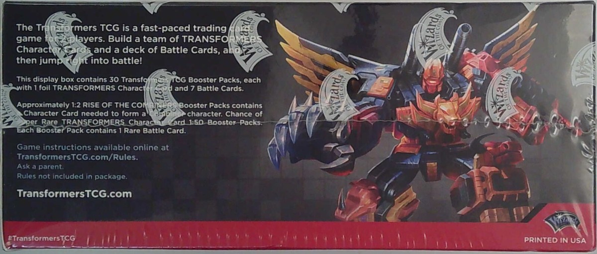 TRANSFORMERS CCG: RISE OF THE COMBINERS BOOSTER BOX 30 PACKS (WOC C6322)