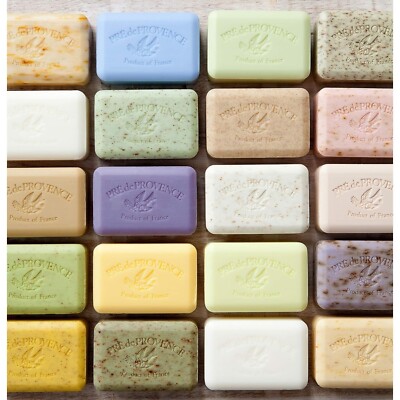 Natural Artisanal Soap Bars, Enriched with Organic Shea Butter , 3-Pack / 4-Pack