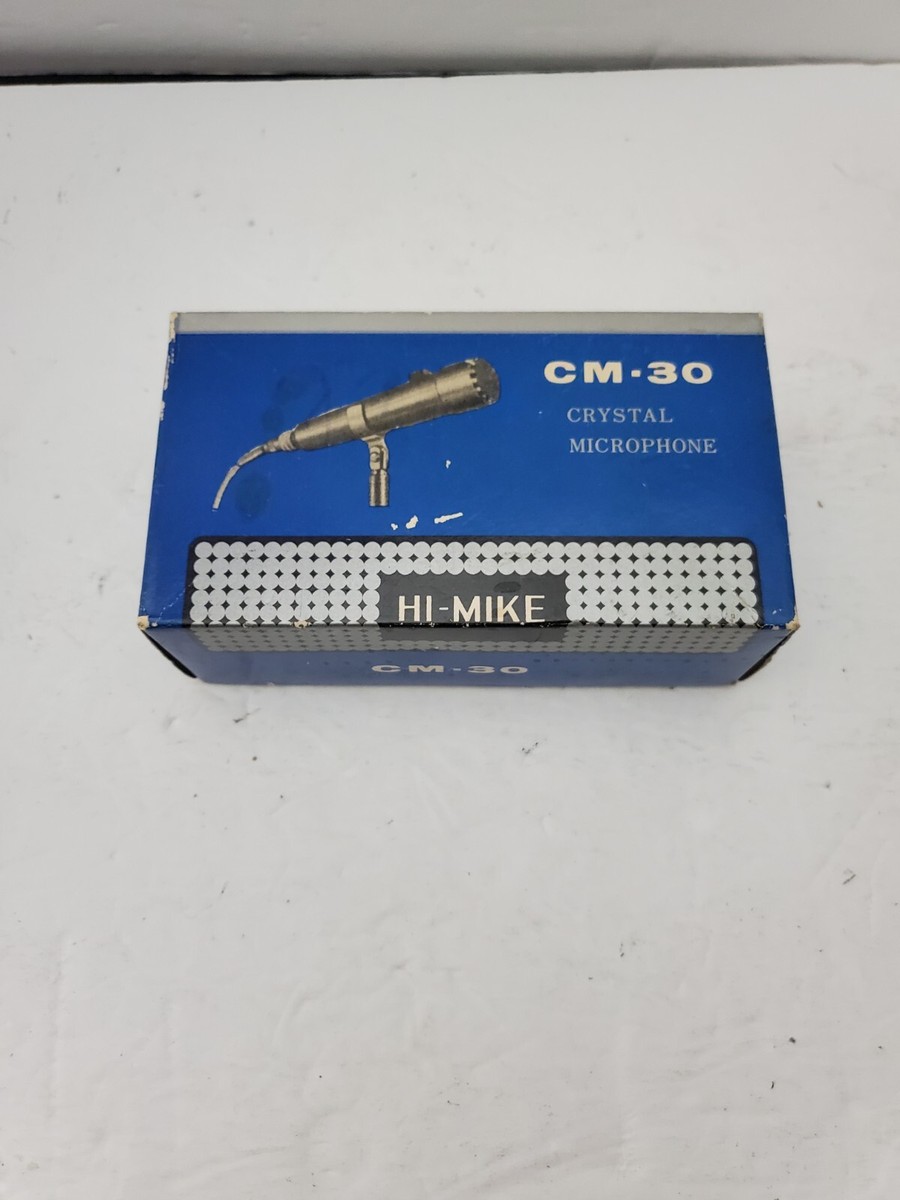 ✳︎アジアの〜papillon〜✳︎ マイク3点 Hi-Mike CM-30 Crystal Microphone - Vintage Made In Japan Rare | eBay