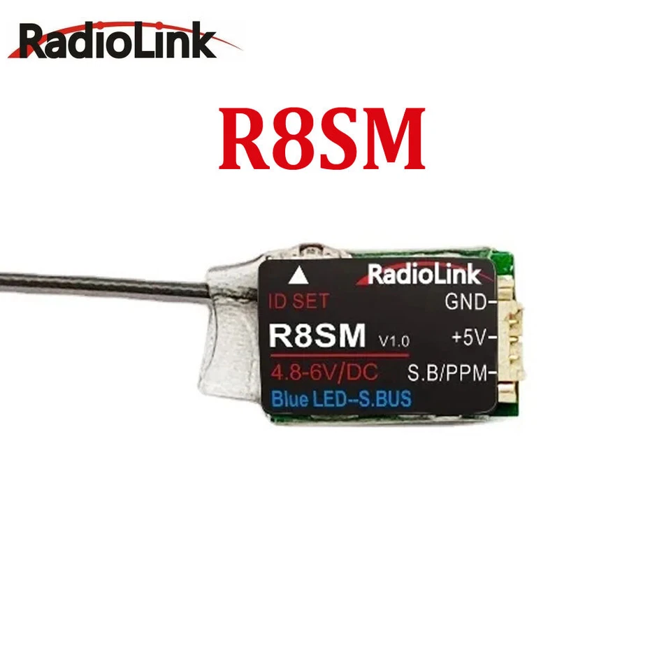 Radiolink R8SM 2.4GHz 8 Channels RC Receiver for T8FB/T8S Transmitter Controller - Image 2 of 4