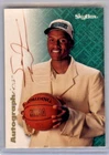 1996-97 SkyBox Premium Autographics Samaki Walker Red Ink #88 BOSTON CELTICS