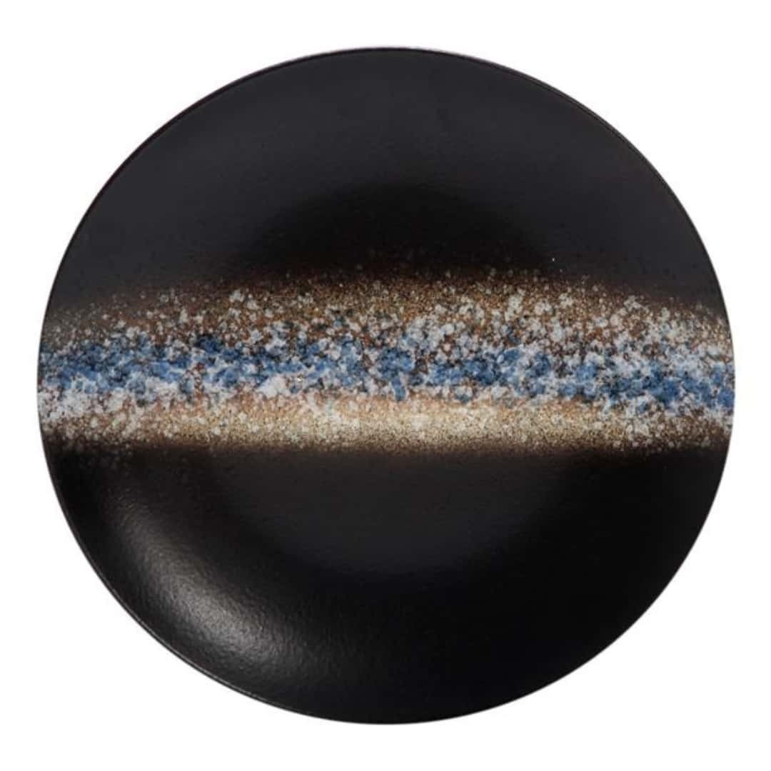 Dinner Plate Moon Blue 23 Cm Porcelain - Medri - Restaurant