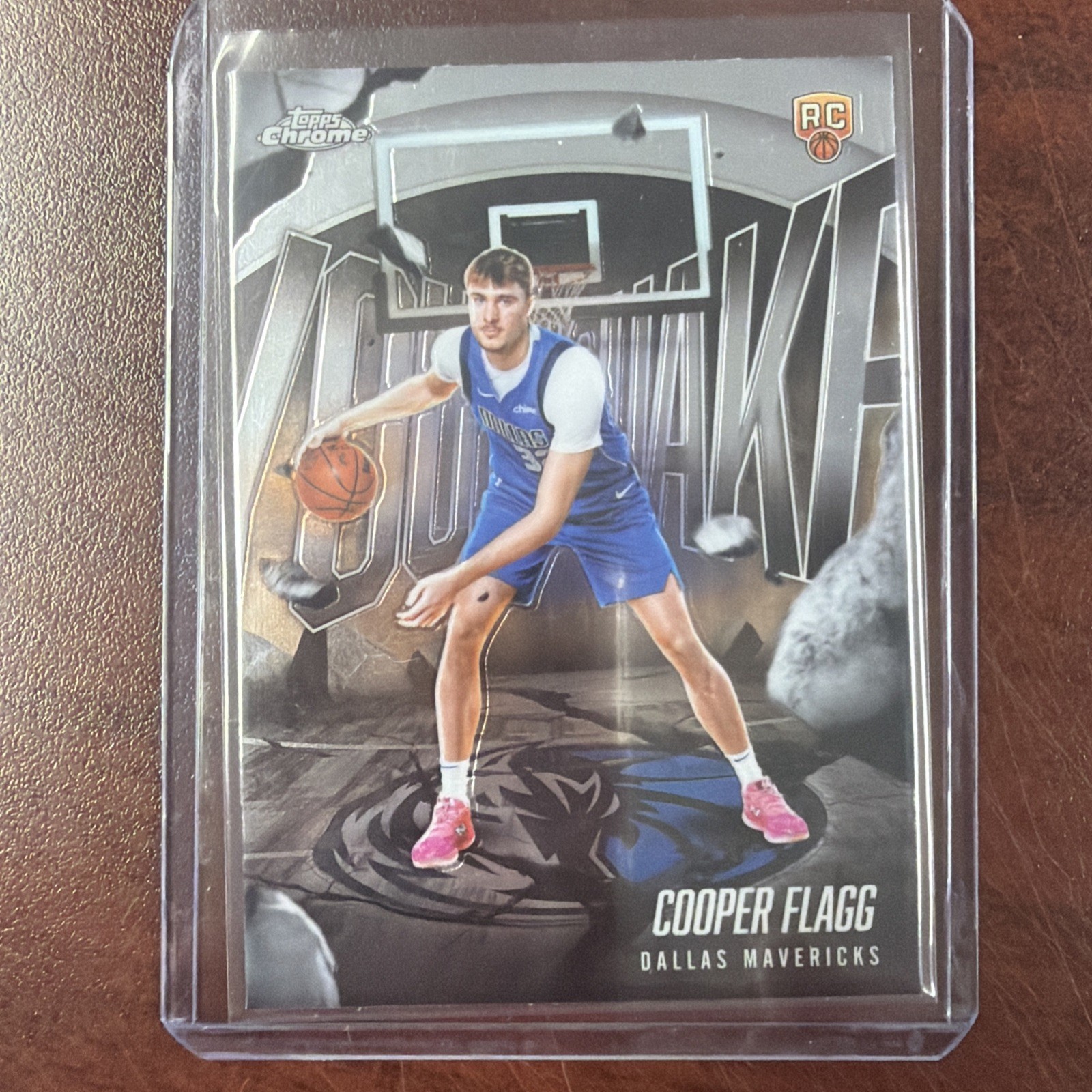 2025 Topps Chrome Cooper Flagg Youthquake Rookie #YQ-1 Mavs RC