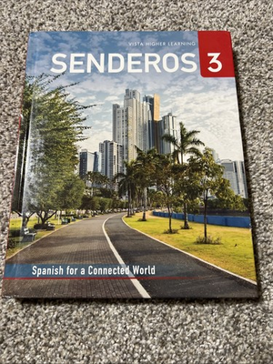 #ad #ad Senderos 3 Student Edition Spanish for a Connected World 2023 Hardcover $15.00