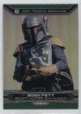 2015 Topps Star Wars Chrome Perspectives: Jedi vs Sith Refractor Boba Fett 14dh
