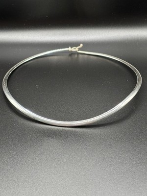 Georg Jensen Sterling Silver Neck Ring By Viviana  Torun With Box