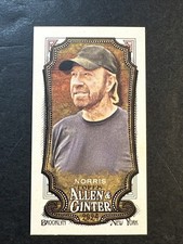 CHUCK NORRIS (MINI A&G BACK SP) 2024 Topps Allen & Ginter #255 WALKER TX RANGER
