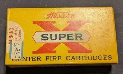 Vintage Winchester  Western Super X .243 Ammo Box
