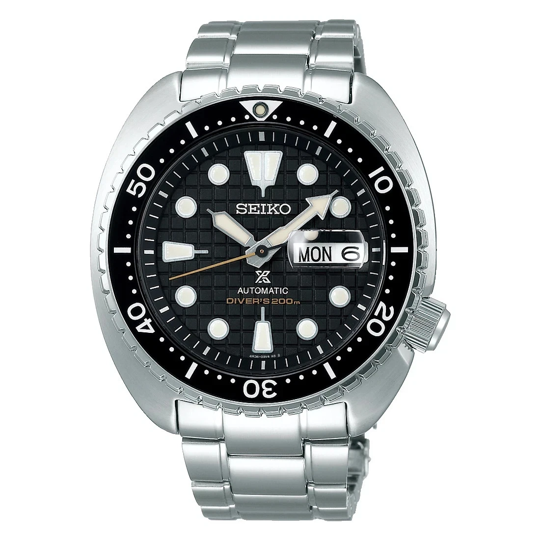 Seiko Prospex Men's Black  - SRPE03  KING TURTLE AUTOMATIC black DIAL US MODEL